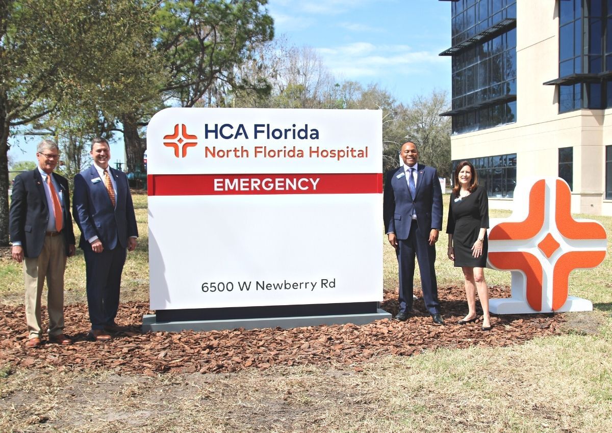 North Florida Regional hospital unveils new name