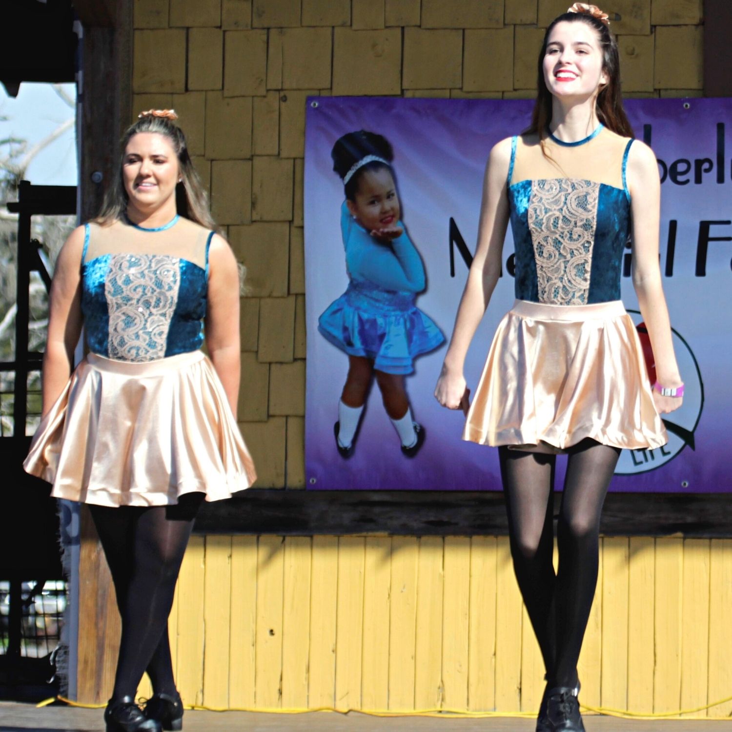 Gainesville Dance Academy at the annual Kirby Family Farm Snow Day