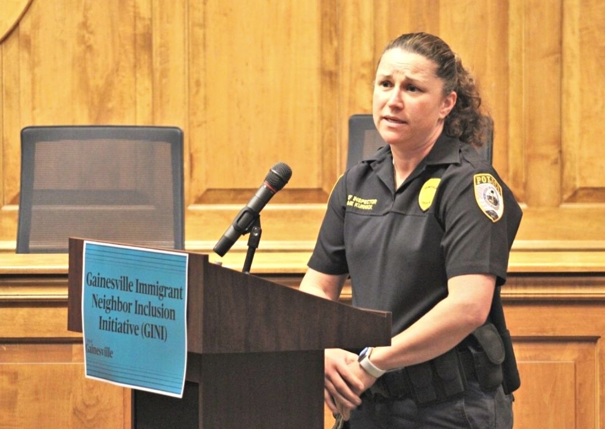Jamie Kurnick, chief investigator for the Gainesville Police Department