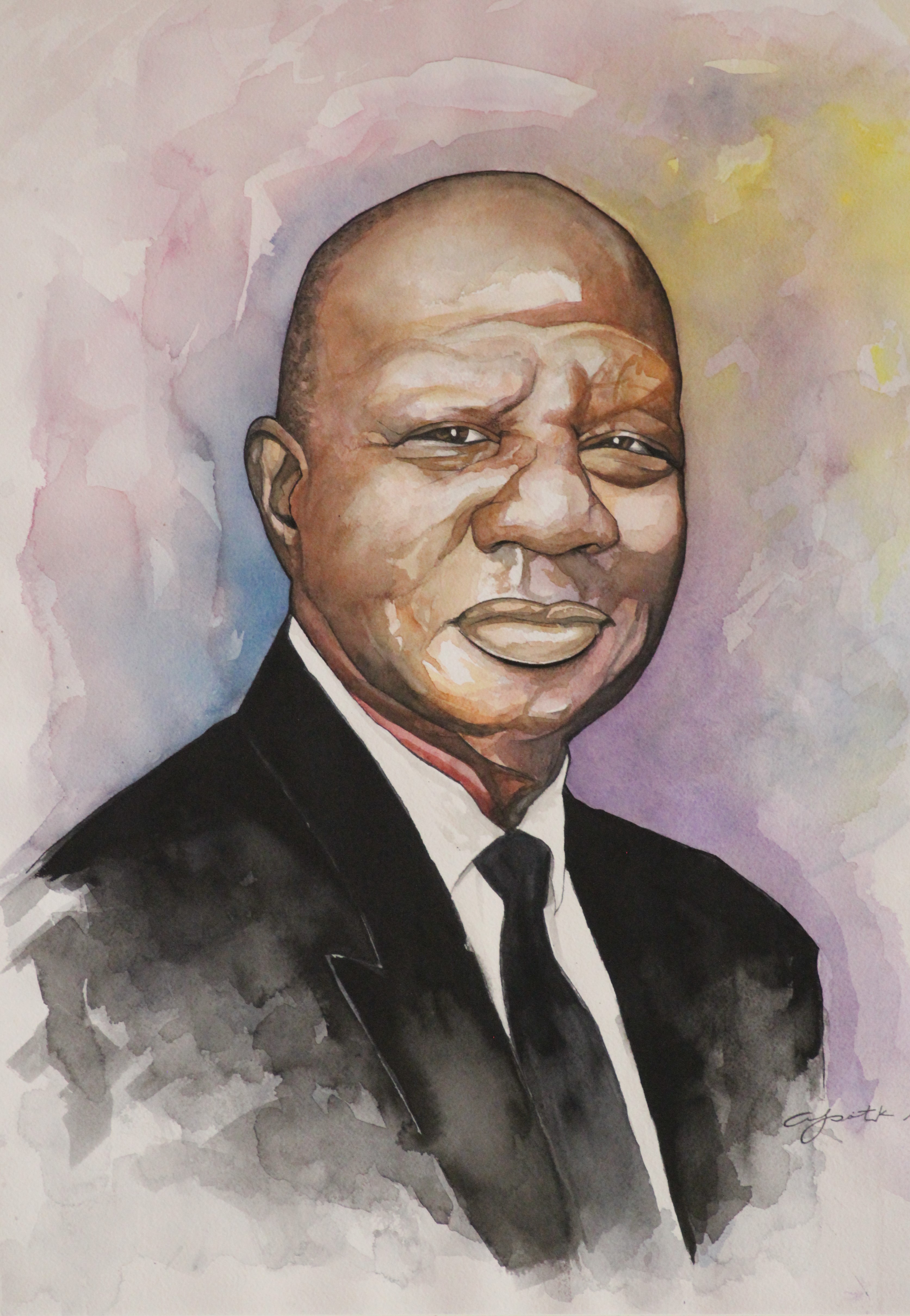 Portrait of former Newberry mayor Freddie Warmack