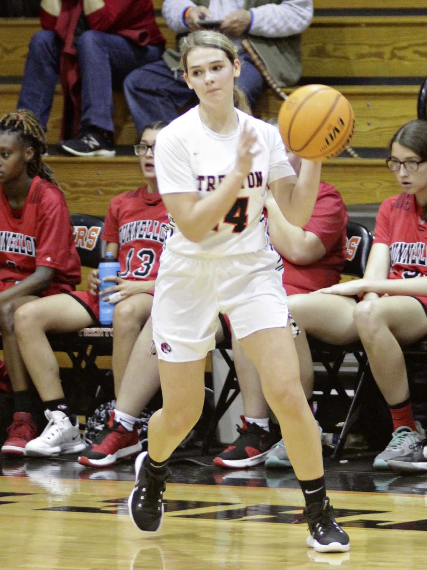 Trenton girls Jordan Douglas