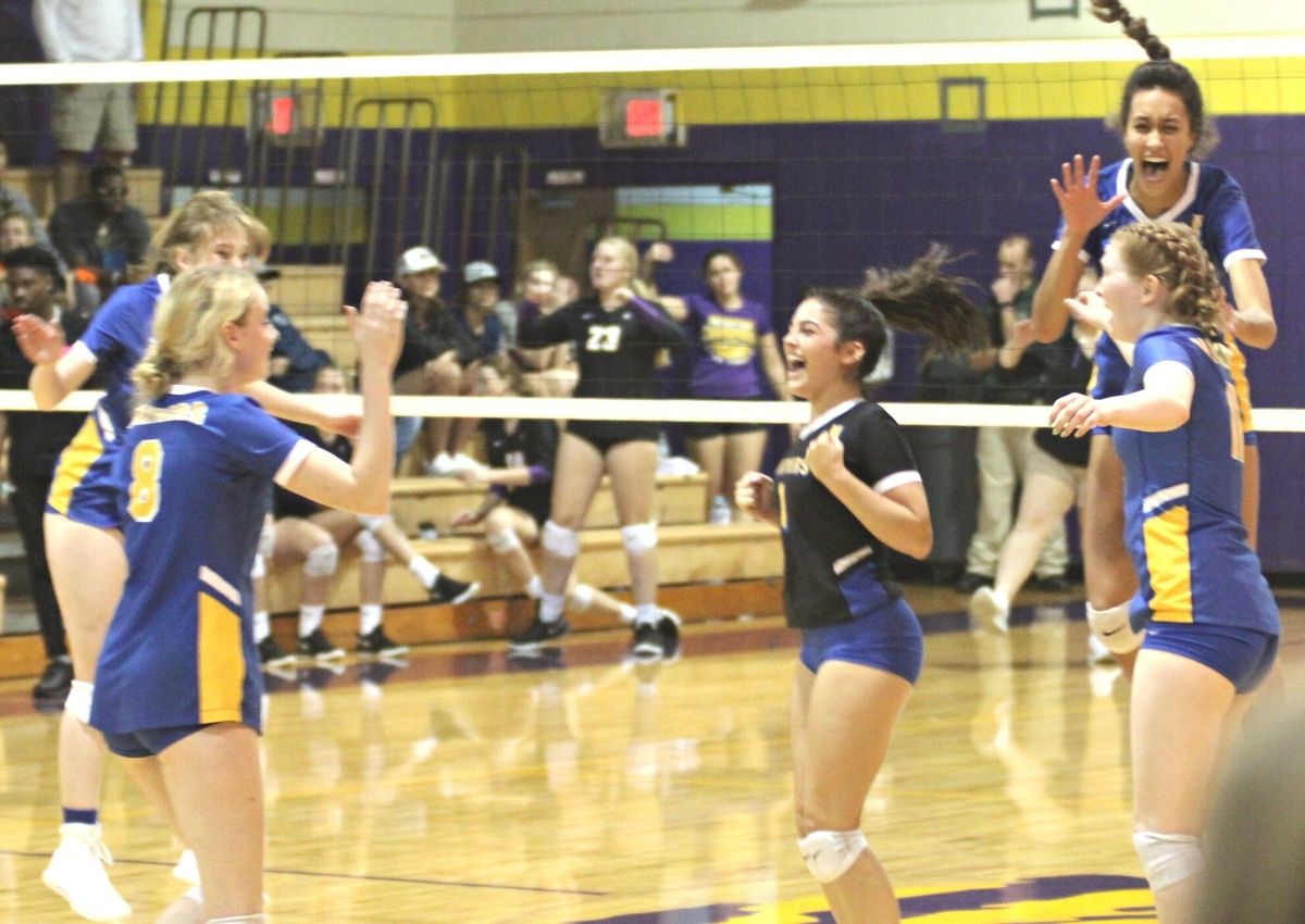 Newberry celebrates the match win