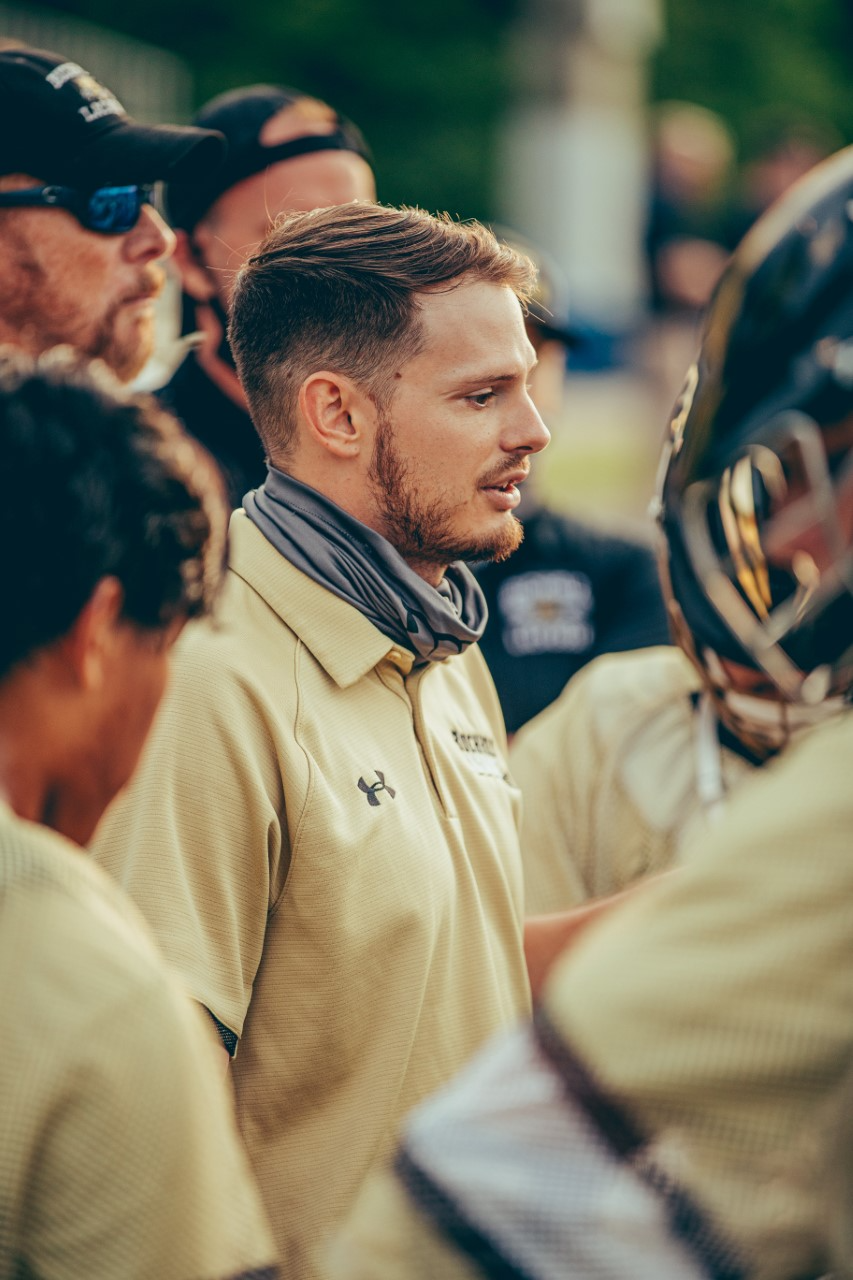 Buchholz boys lacrosse coach Casey Adams