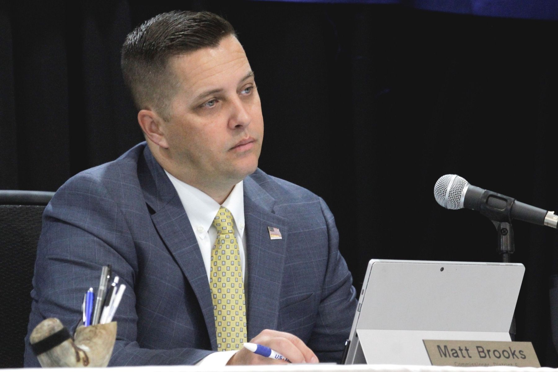 Levy County BOCC member Matt Brooks