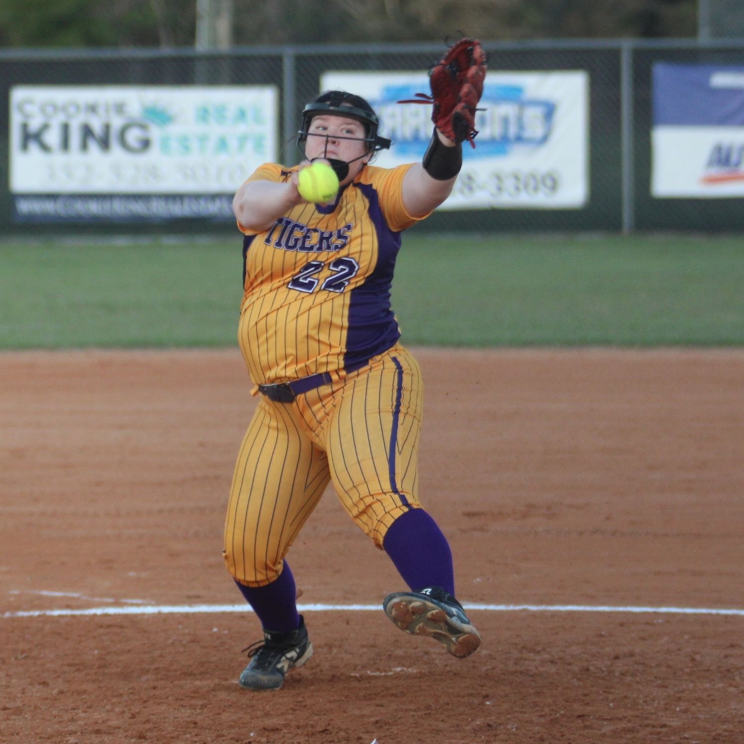 Union County pitcher Megan Sullivan