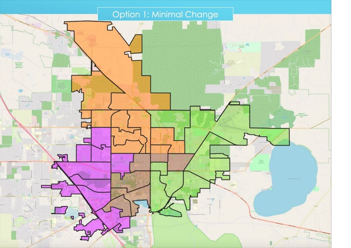Redistricting option 1