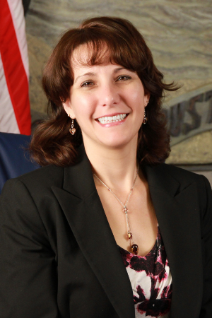 Assistant county manager Gina Peebles