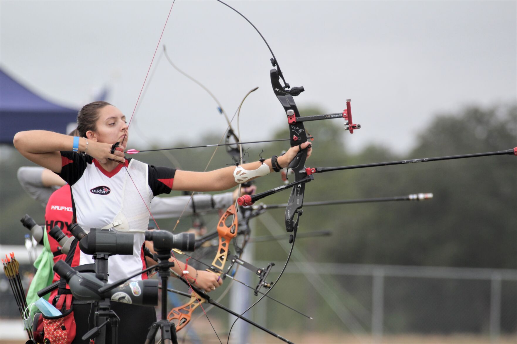 Spectators this weekend at Gator Cup archery tournament