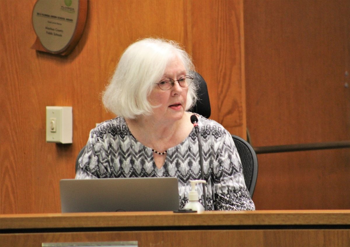 Alachua County School Board member Mildred Russell