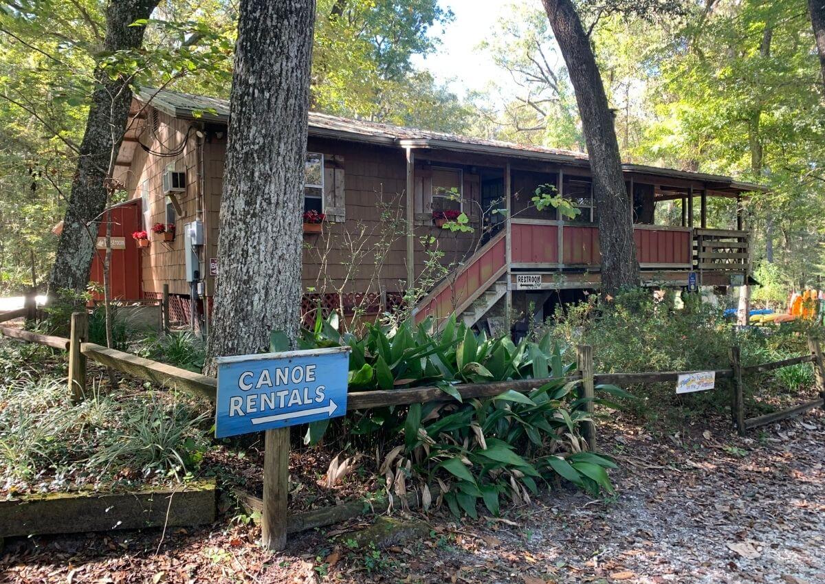 Santa Fe Canoe Outpost building