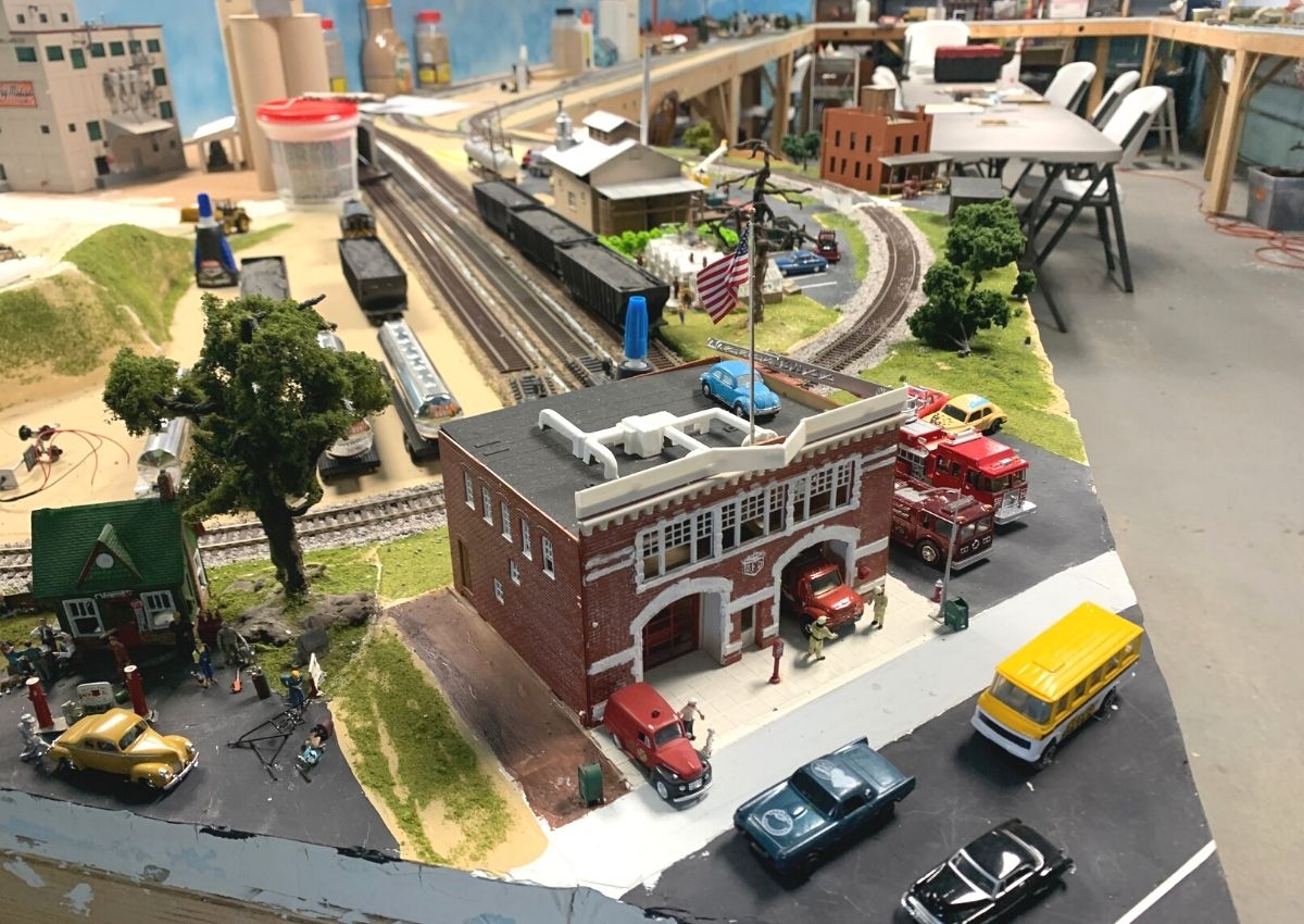 Trains city overview
