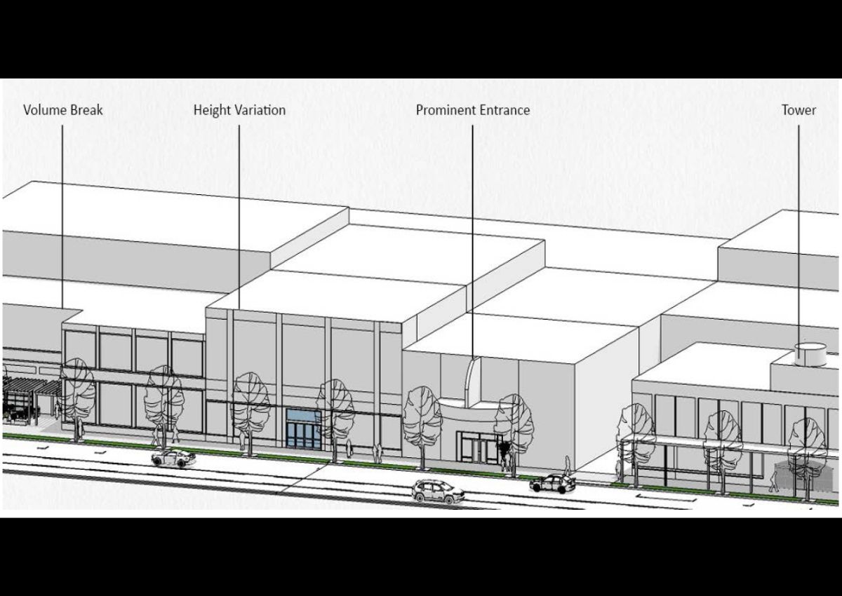 Example requirement transect zone