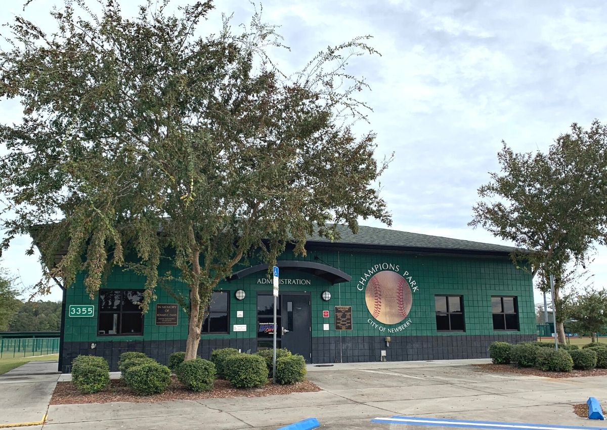 Champions Park admin building