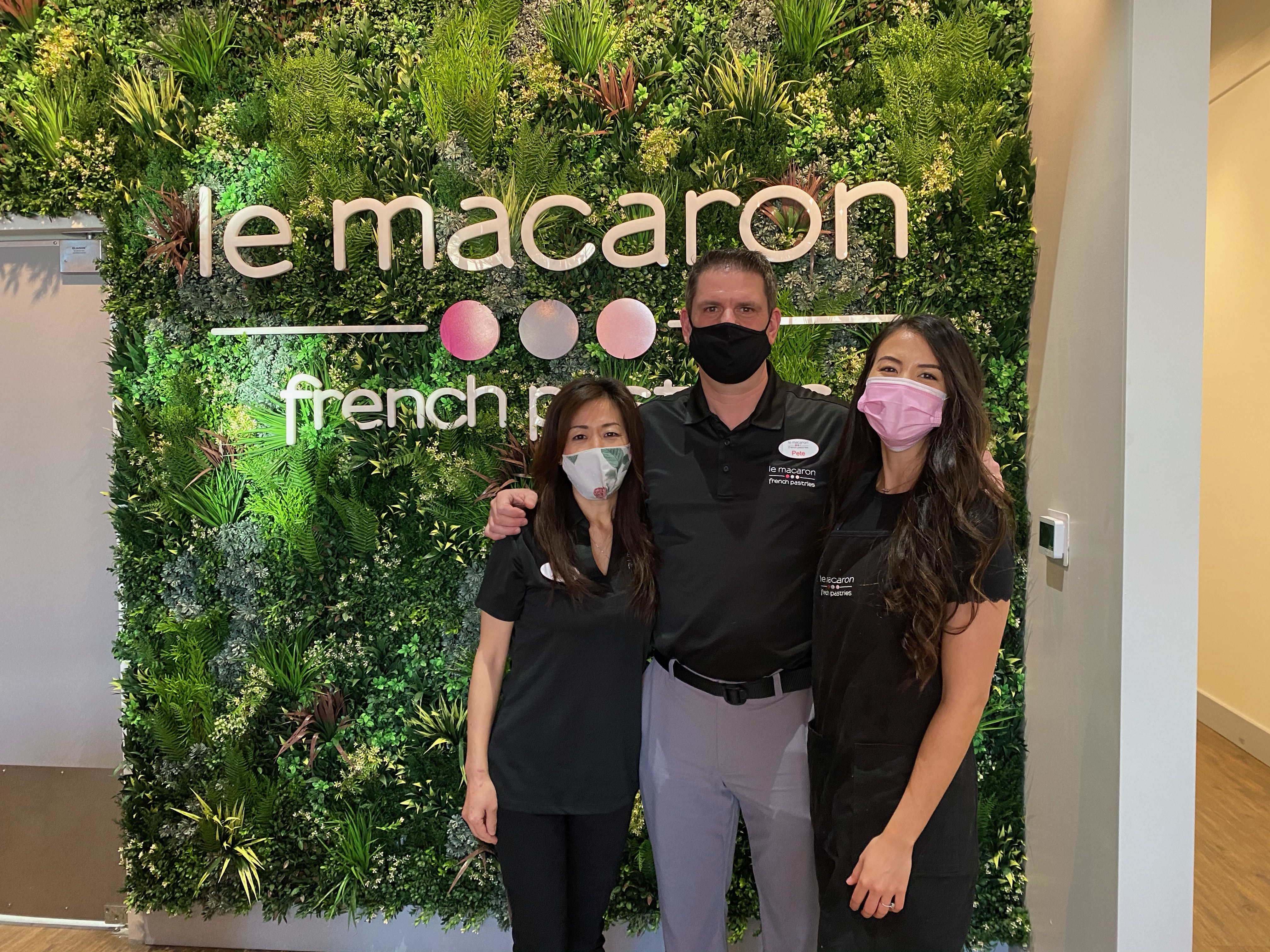 Akiko, Peter and Alysia Amato