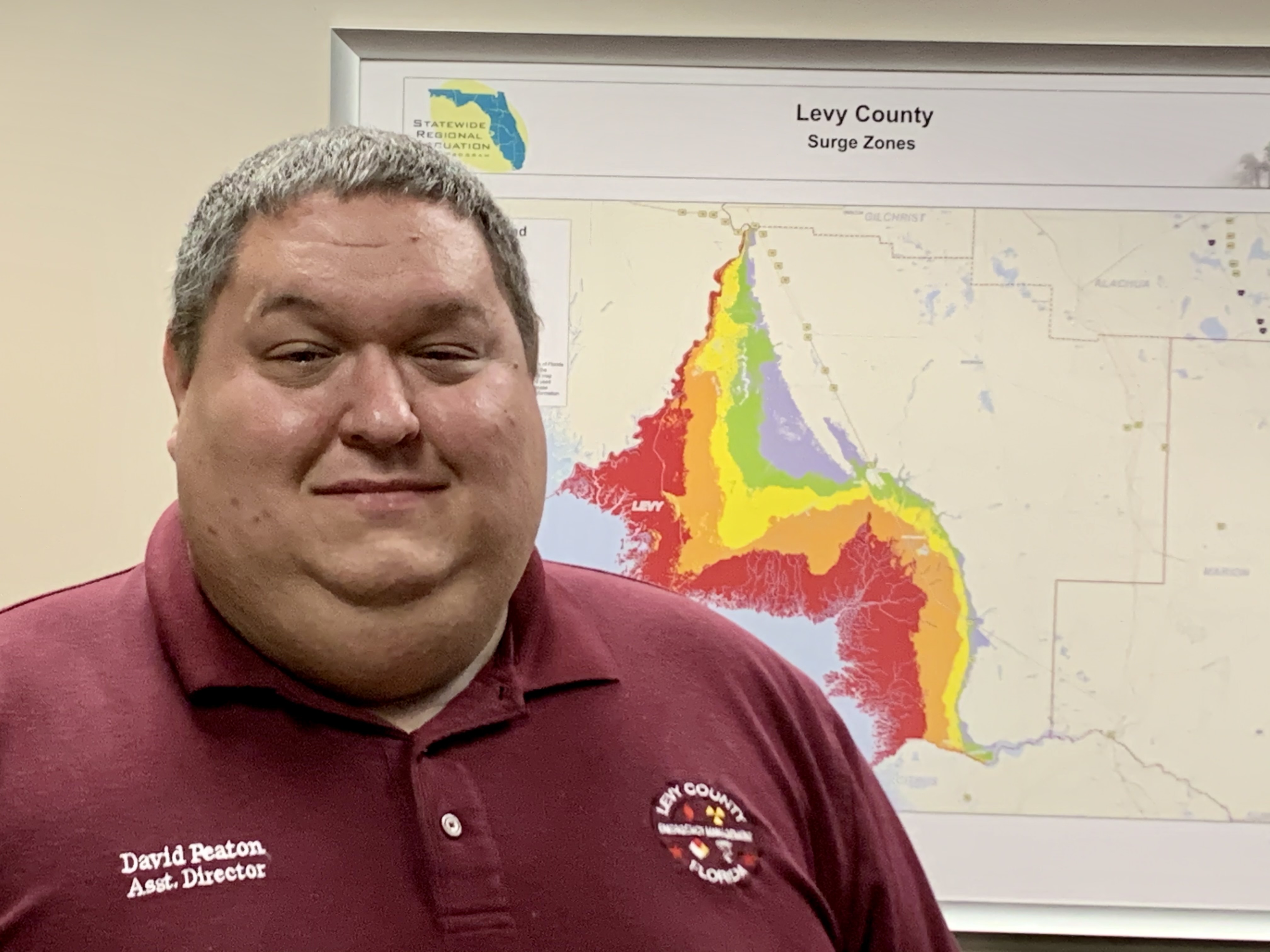 David Peaton, Levy County Emergency Management assistant director