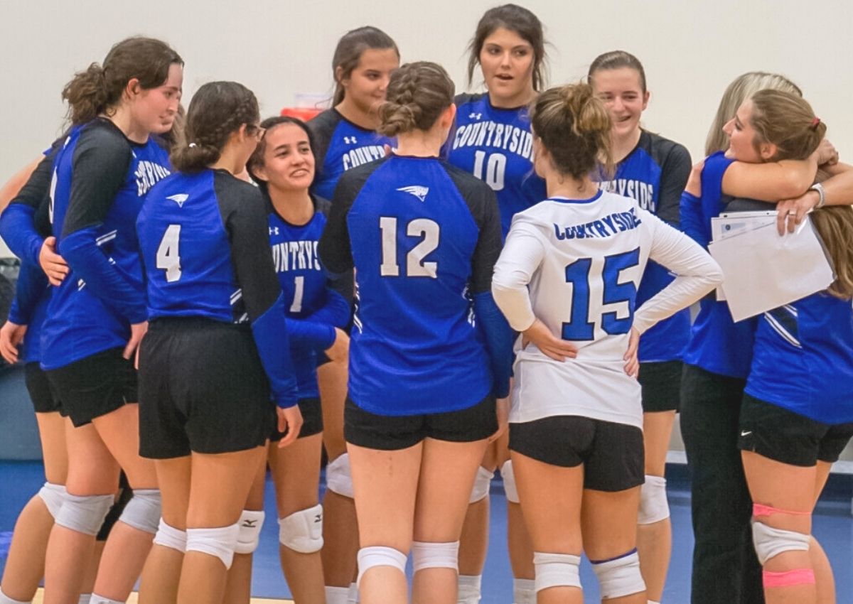 Countryside Christian volleyball group
