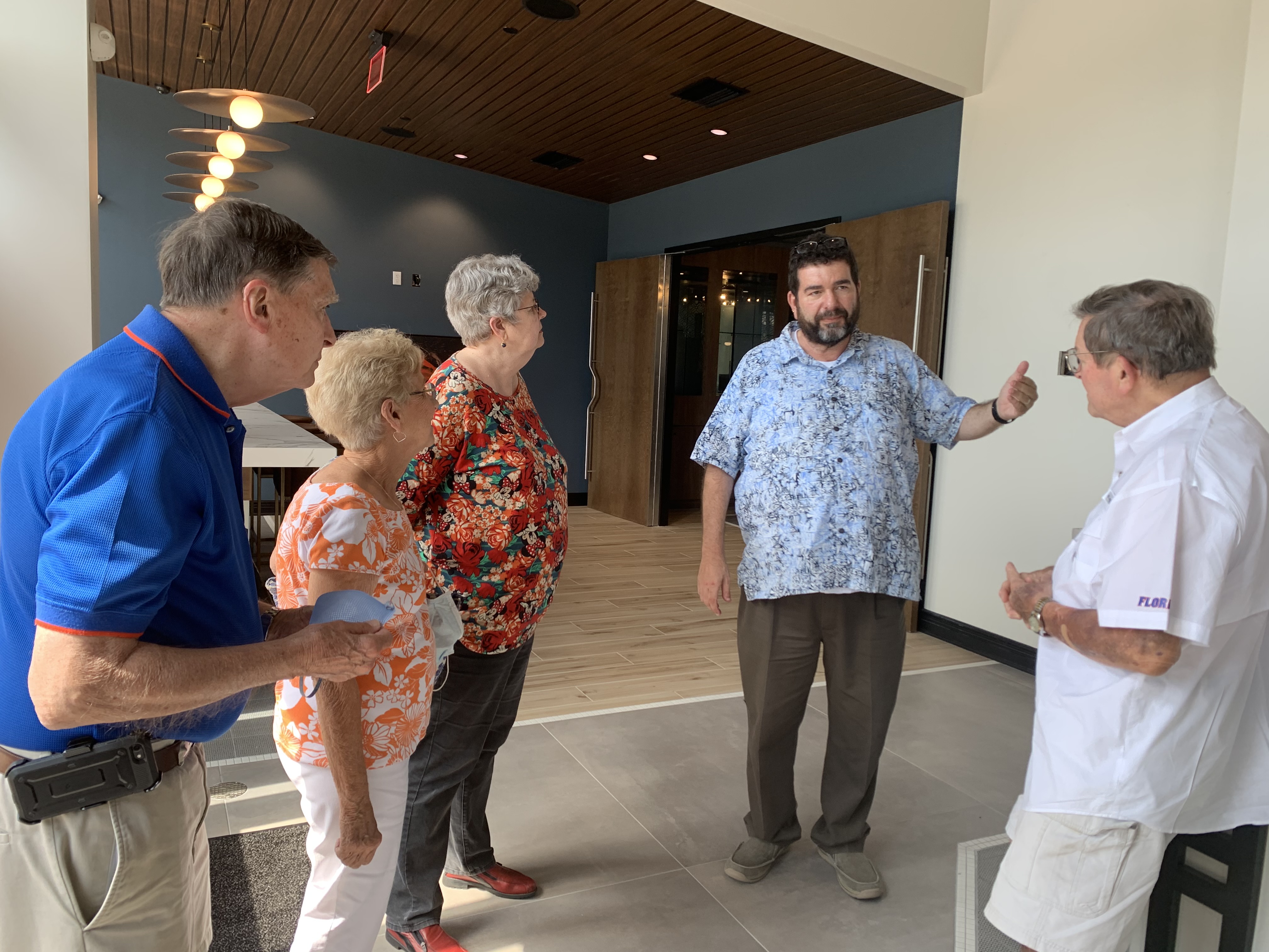 Spurrier's tour guide Freddie Wehbe