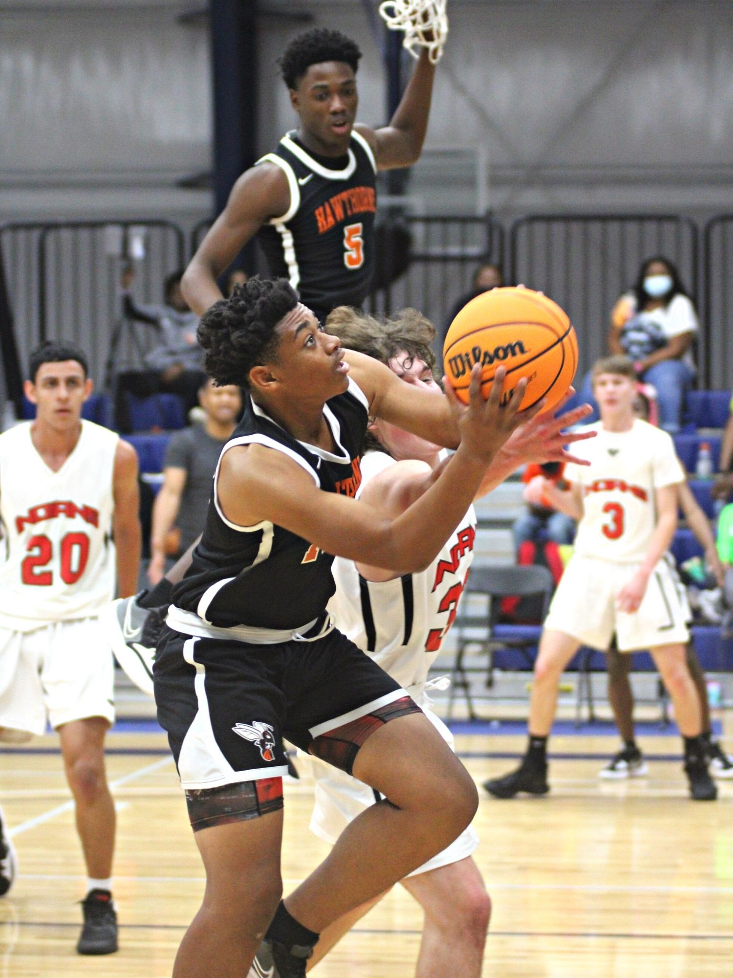 Hawthorne's Lelond Johnson and the Hornets are ranked No. 16