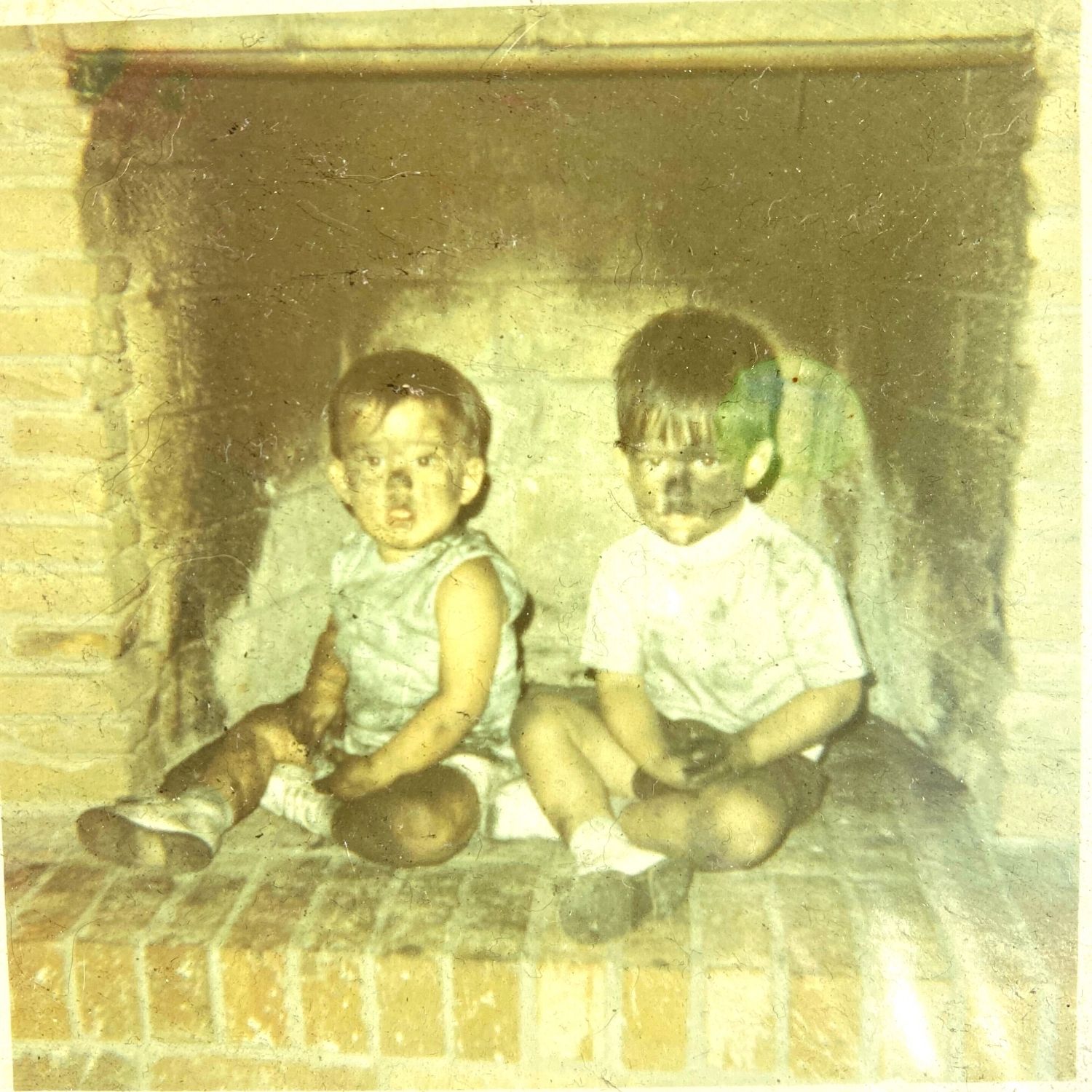 Rod, 2, and Mike Ridaught, 4