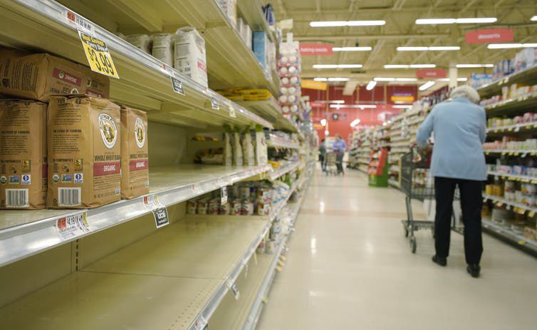 Flour has been in short supply in recent weeks.
