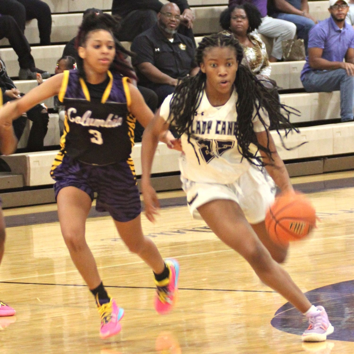 Gainesville's Leyah Houston driving