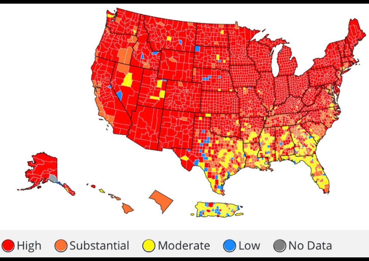 CDC COVID-19 U.S. tracker
