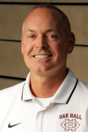 Oak Hall football head coach RJ Fuhr