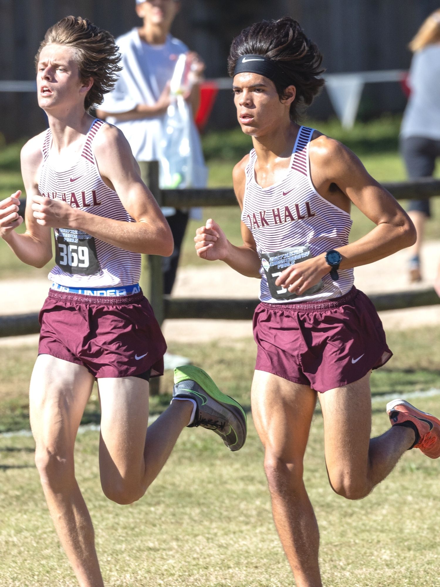 Oak Hall's Jake Ciocca and Gabe Collante helped Eagles to 3rd place 1A state finish
