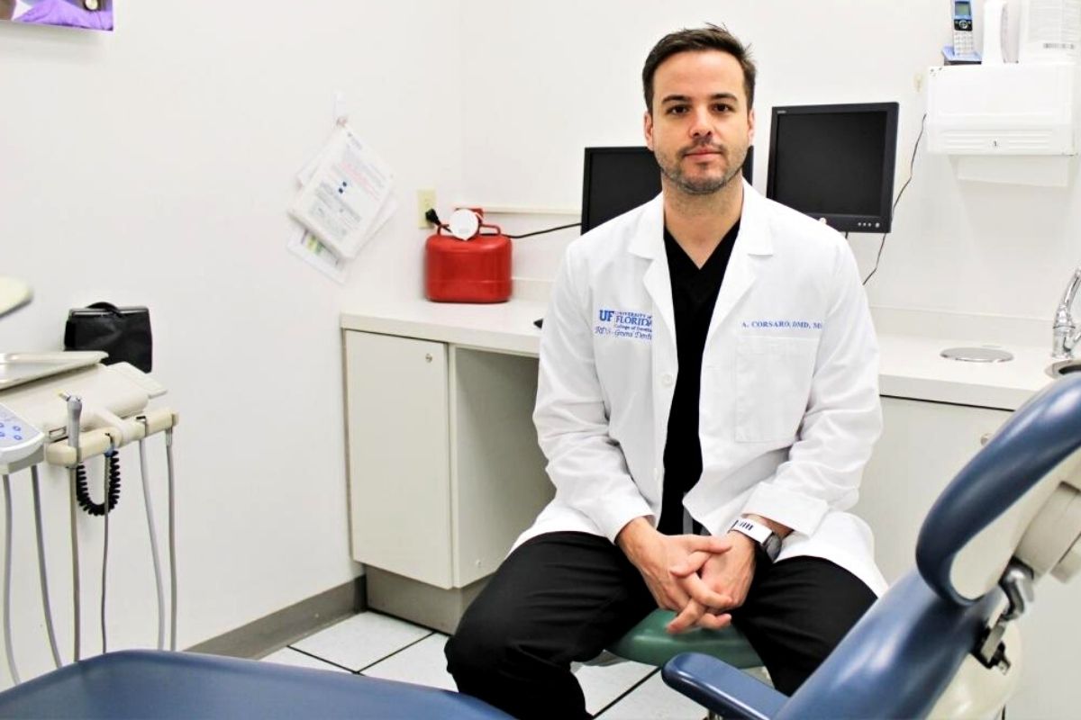 UF College of Dentistry professor Andrew J. Corsaro
