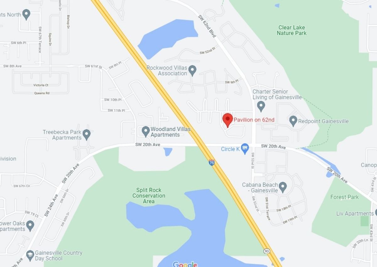 Pavilion on 62nd Apartments shooting map