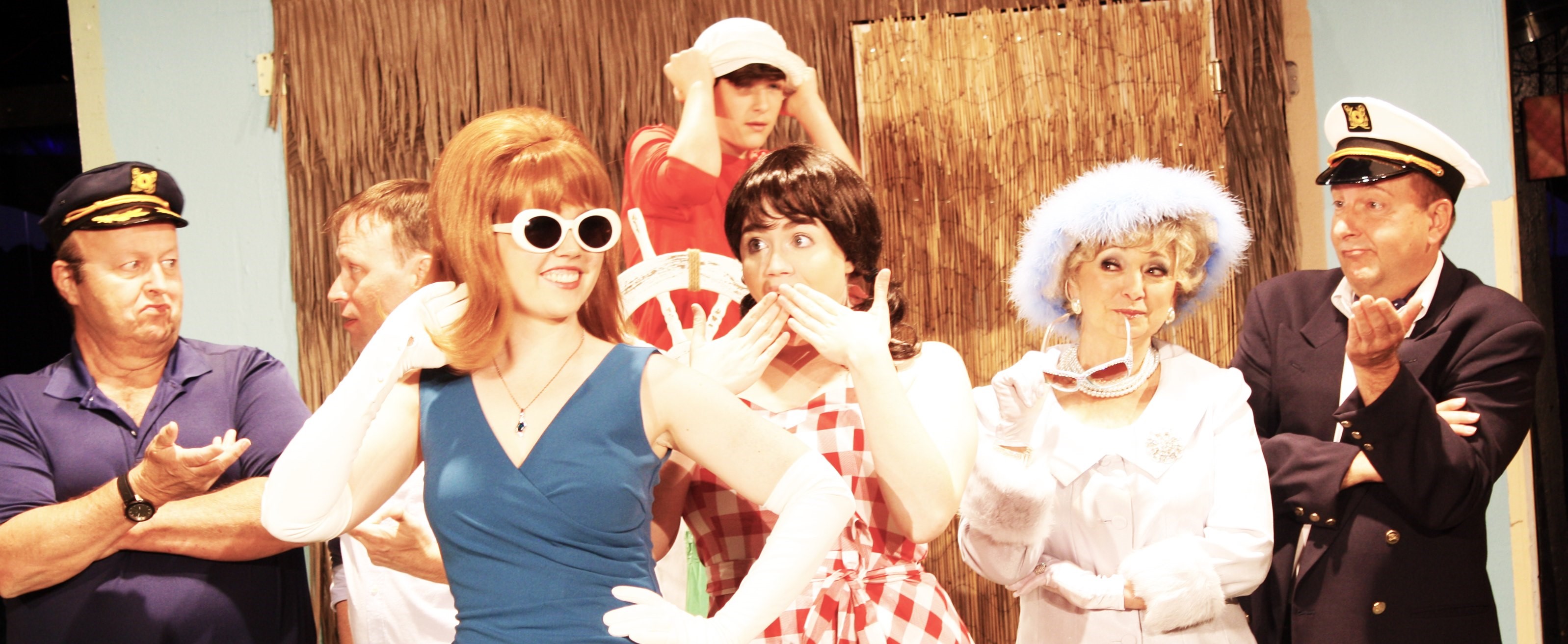 Gilligan's Island actors in costume