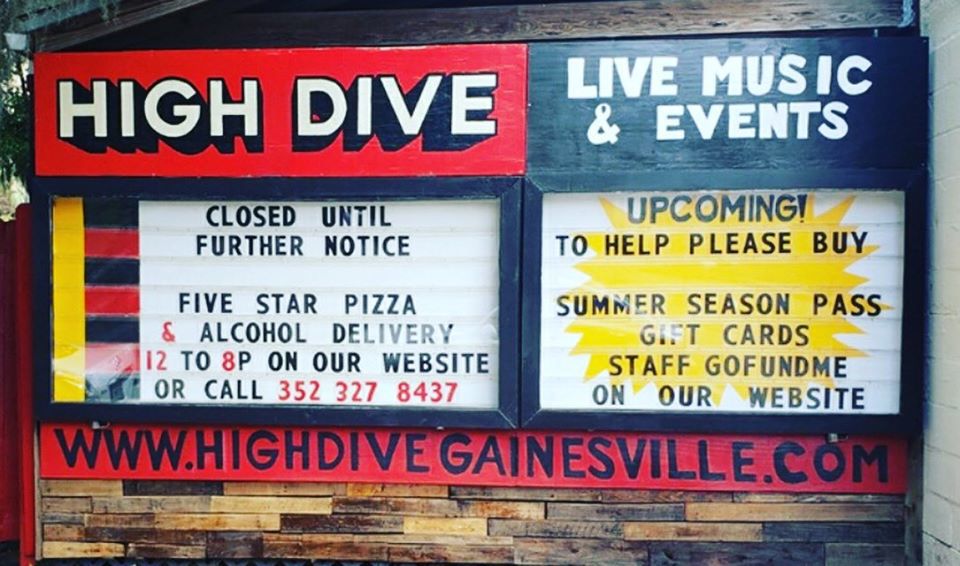 Despite the silence in downtown music, HIGH DIVE won't back down