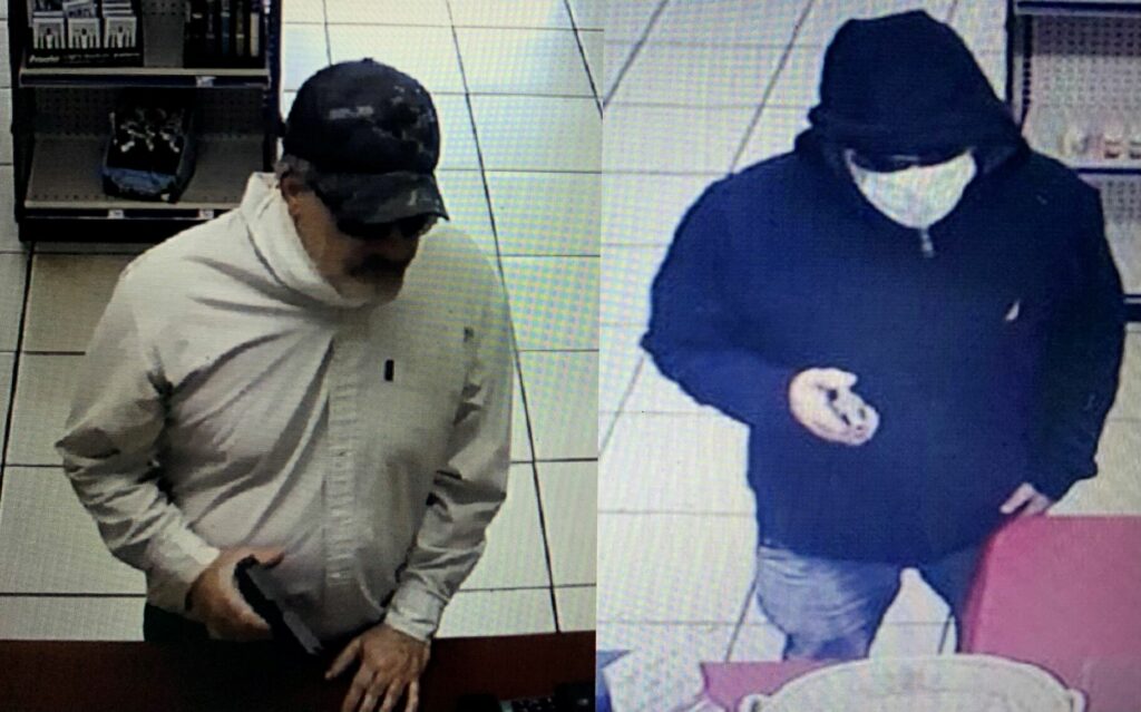 High Springs police say Robert Canciglia robbed Caring Pharmacy twice since February.