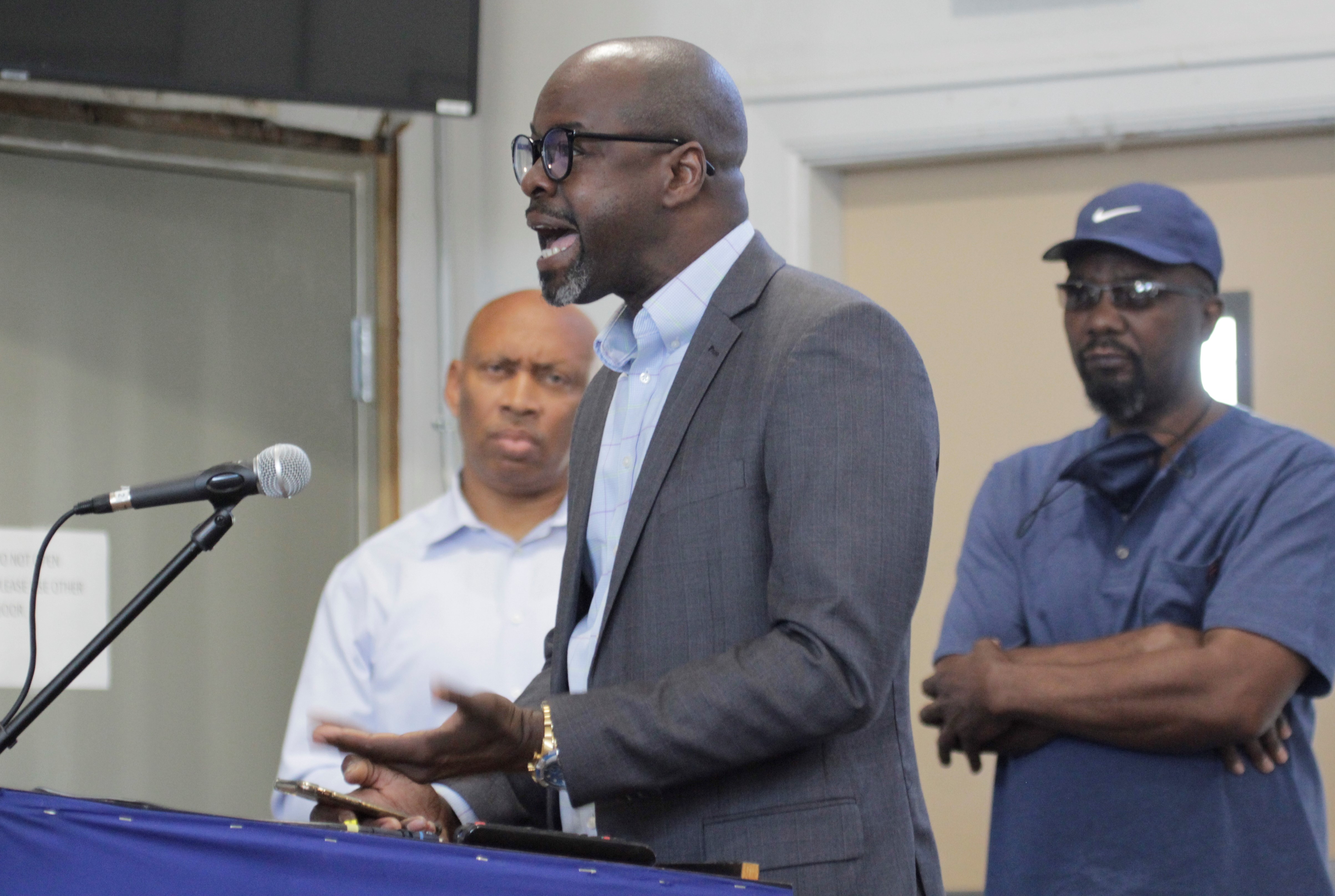 Pastor Johnnie Jones addresses Levy County BOCC