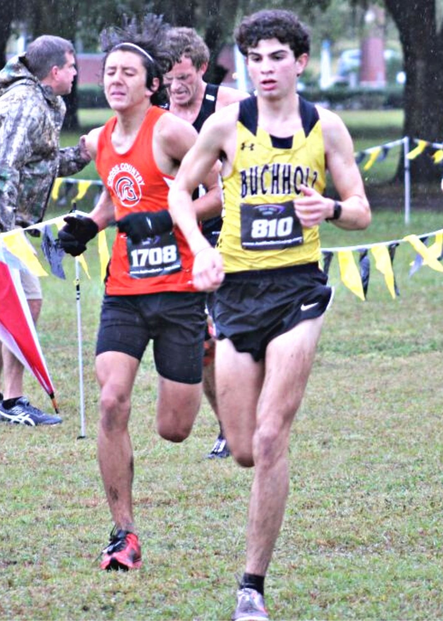 Buchholz's Mason Kawaja finished 31st at the Region 1-4A Cross County Championships Saturday.