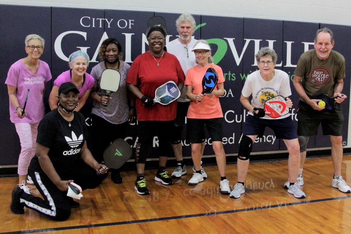 Pickleball group shot
