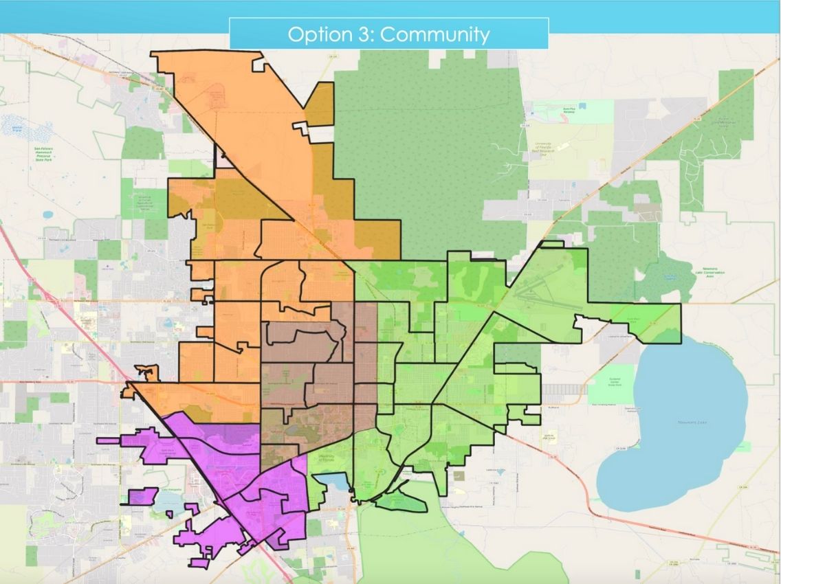 Redistricting option 3
