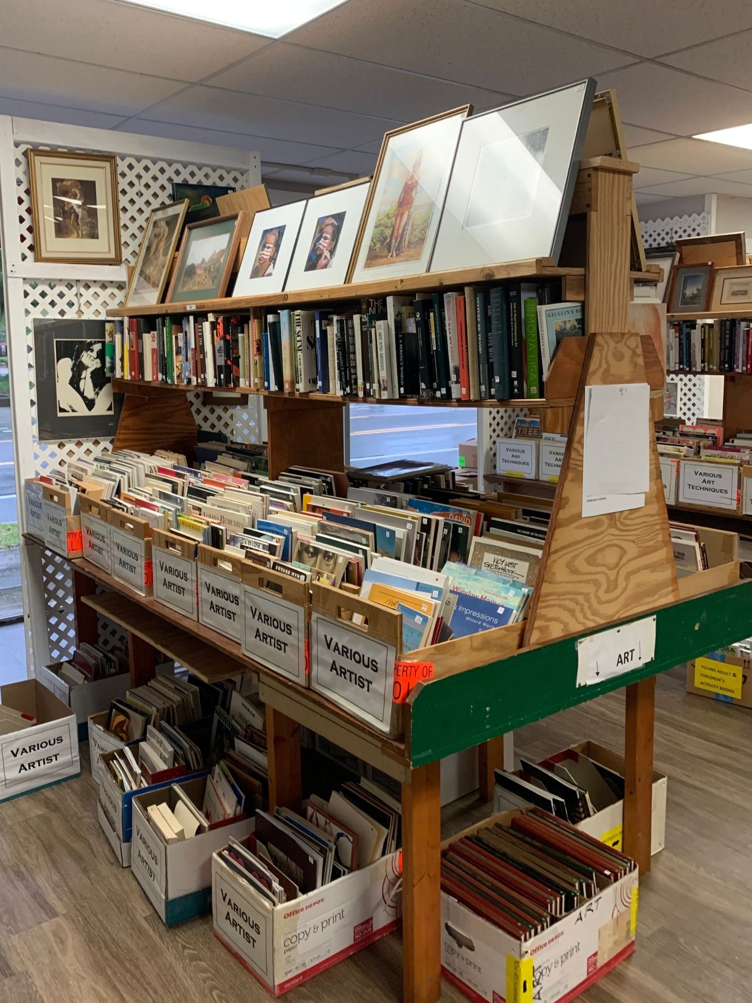 Friends of the Library artists books