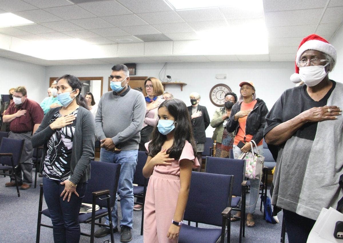 Audience at Archer junior commission