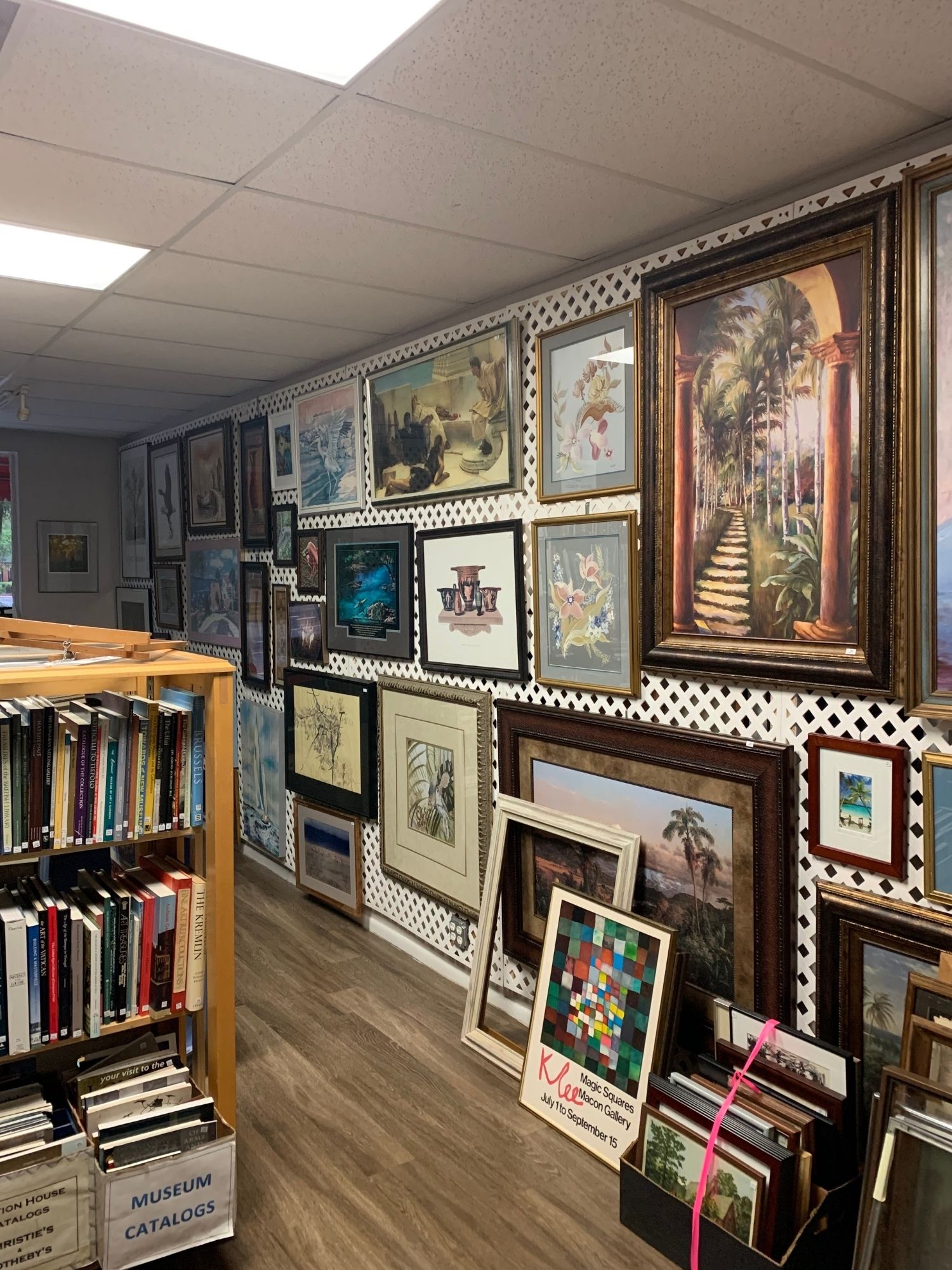 Friends of the Library art