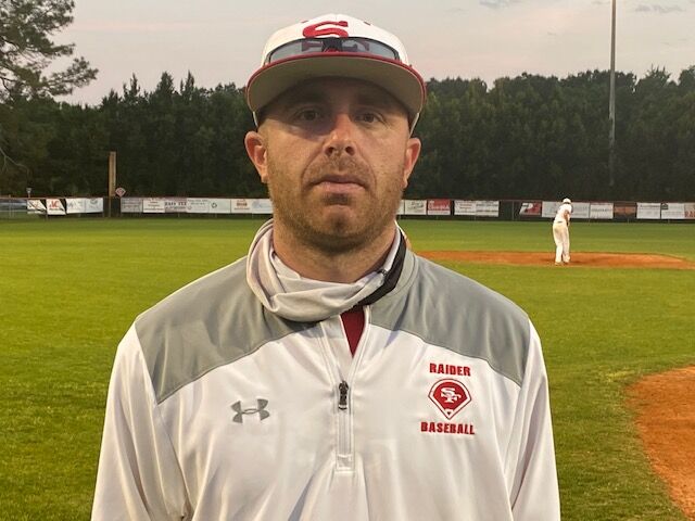 Santa Fe baseball coach Travis Yeckring helped guide the 2021 Raiders to their best winning percentage in school history.
