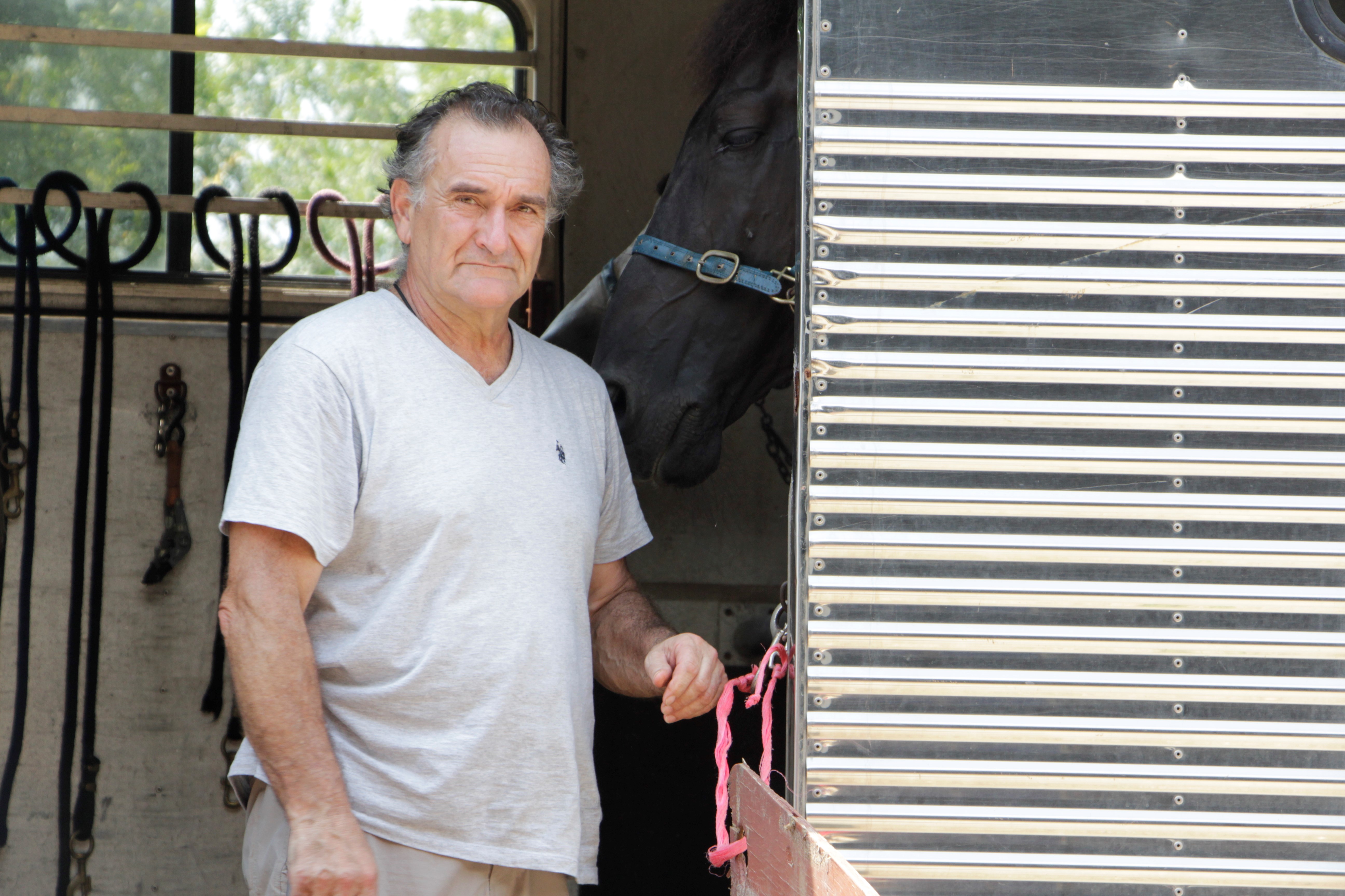 Master horseman Rene' Gasser