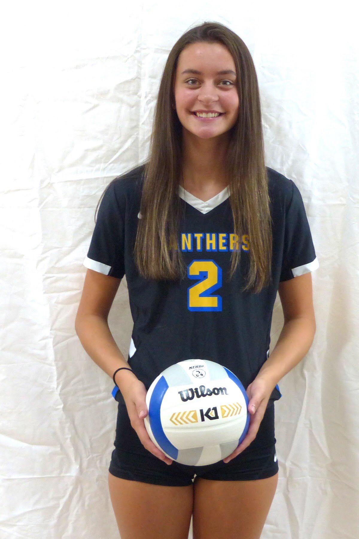 Paige Dinges of Newberry High School.