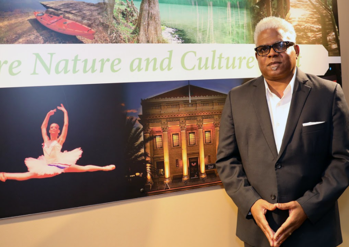 Alachua County Poet Laureate E. Stanley Richardson, founder of ARTSPEAKS