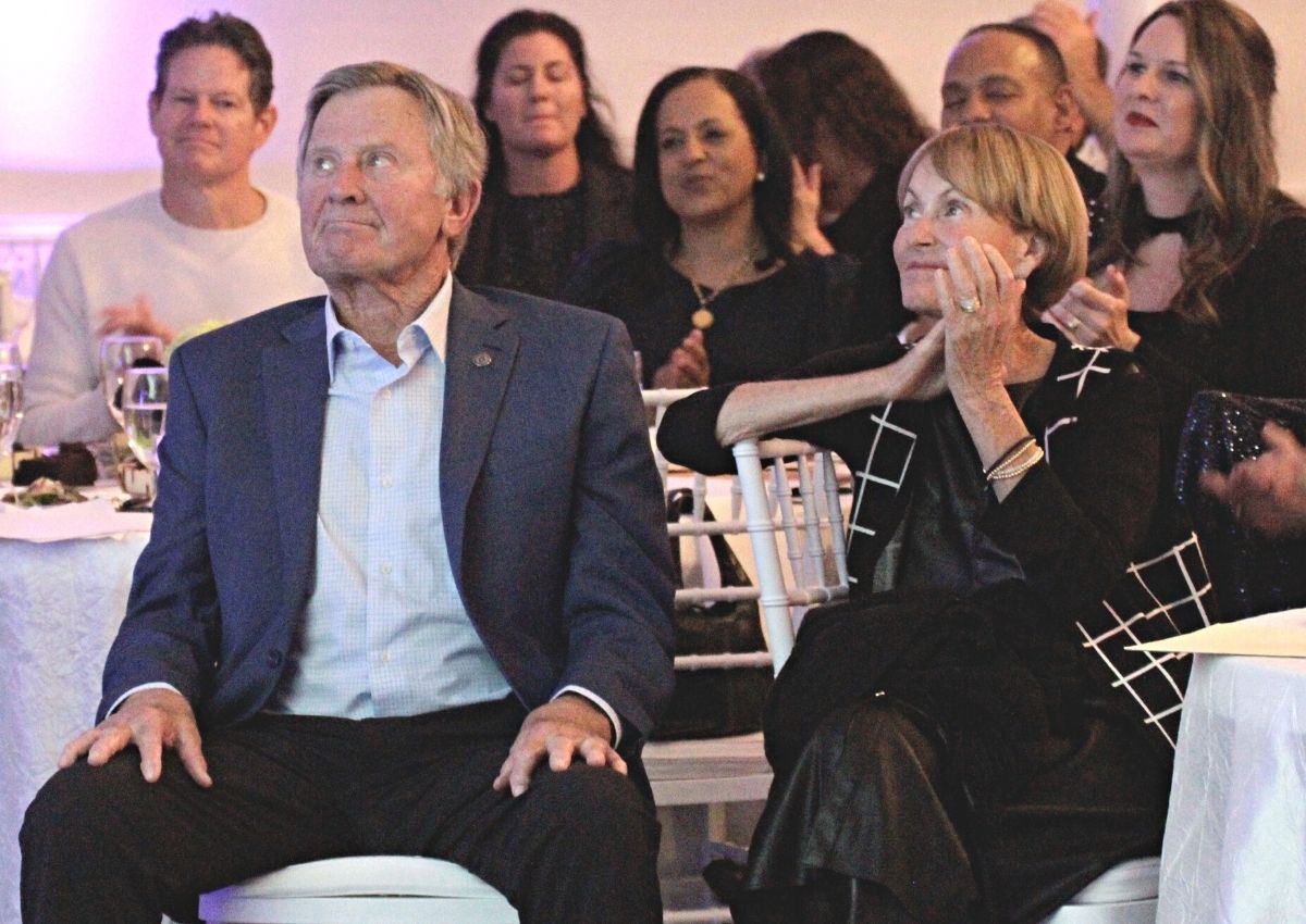 Steve and Jerri Spurrier at Alachua Chamber of Commerce annual gala