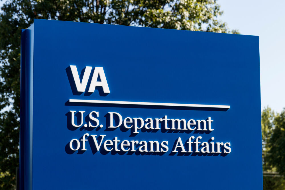 U.S. Department of Veterans Affairs sign