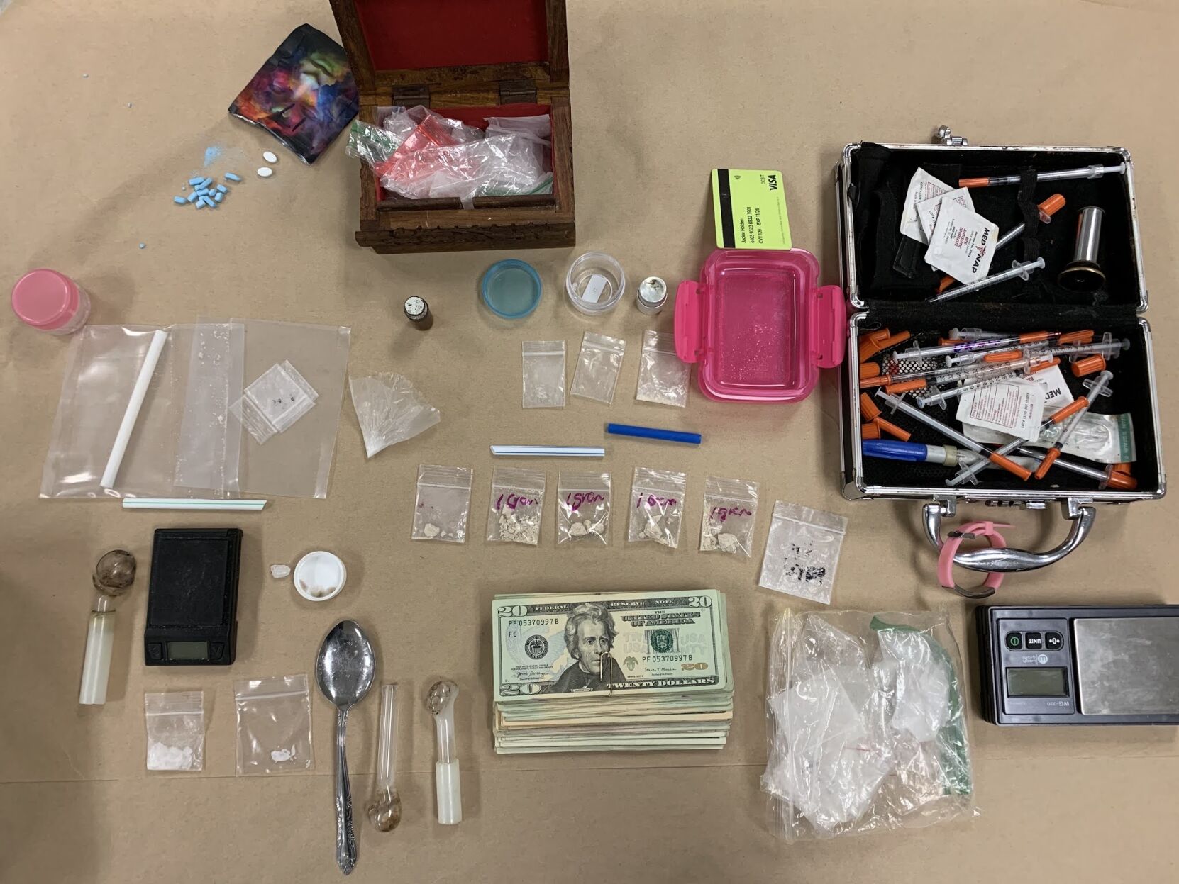 LCSO makes eight arrests in major drug bust
