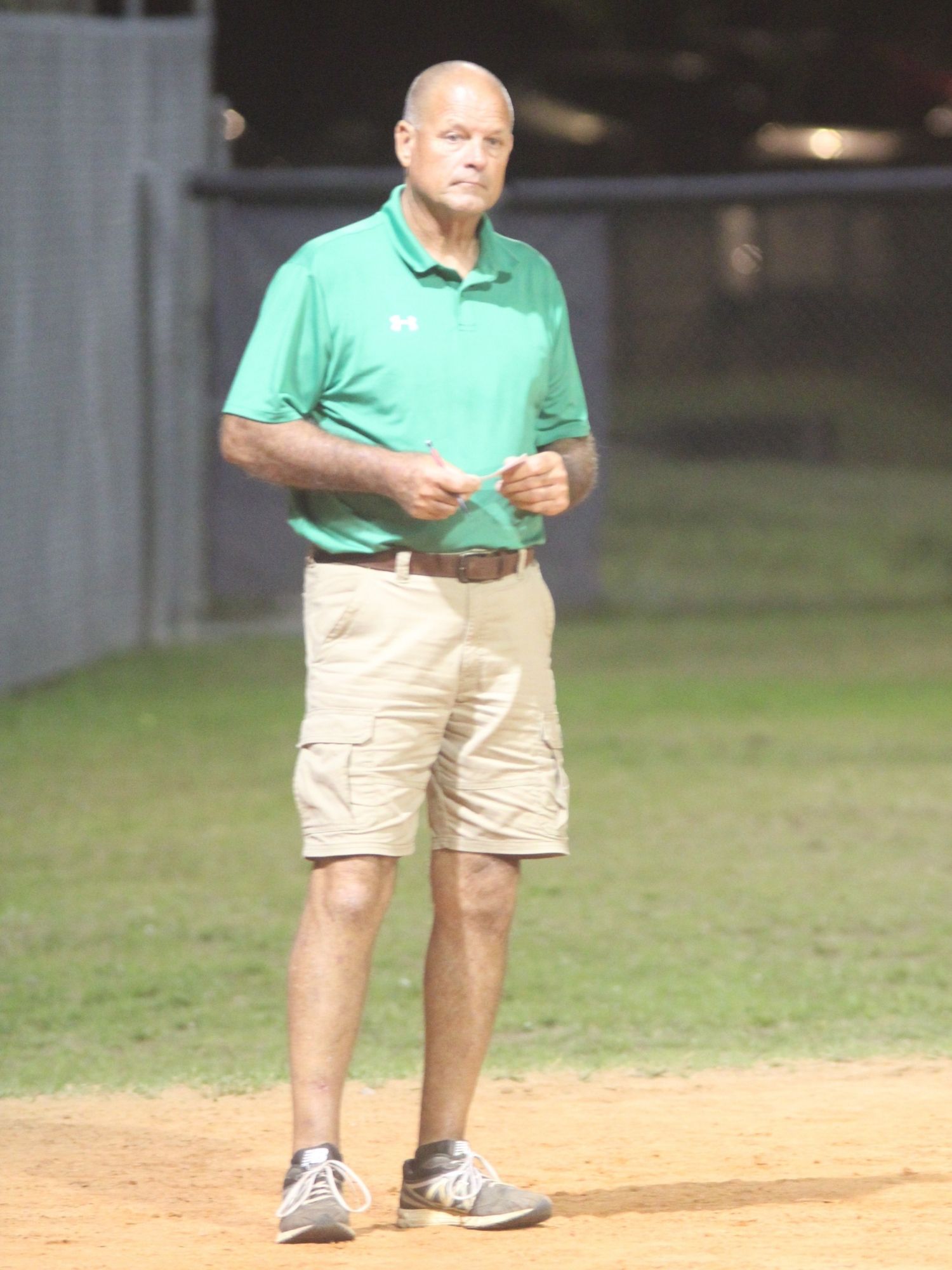 Suwannee softball coach Terry Mixon