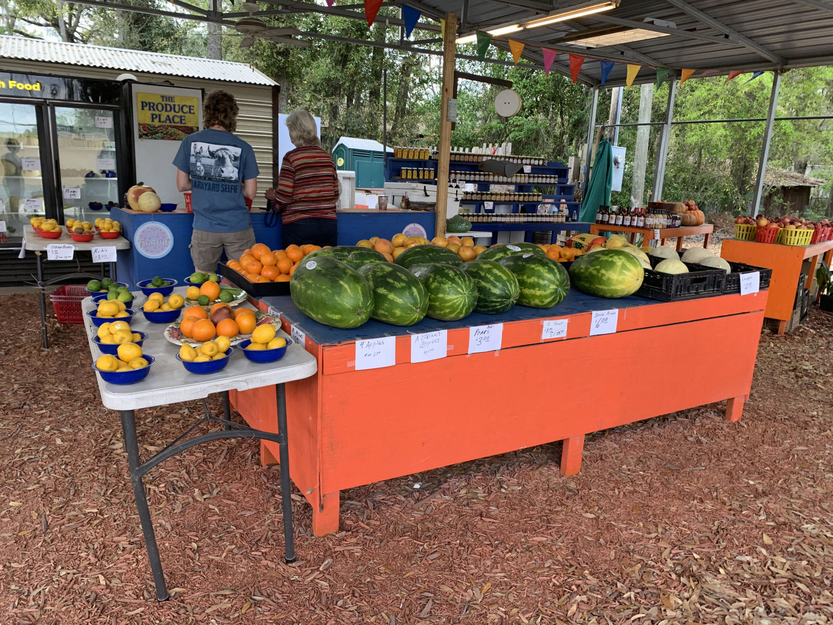 Newberry produce stand is holding steady