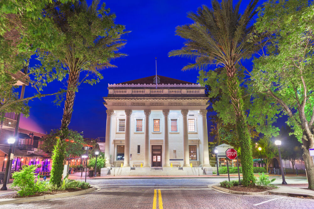 The new Hyatt Place hotel is going in across the street from the Hippodrome Theatre in downtown Gainesville.